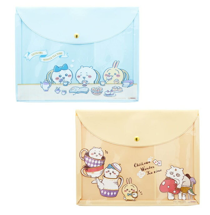 【全館95折】吉伊卡哇 文具收納袋 資料夾 收納夾 A5 小八貓 吉伊 烏薩奇 日本正版 該該貝比日本精品