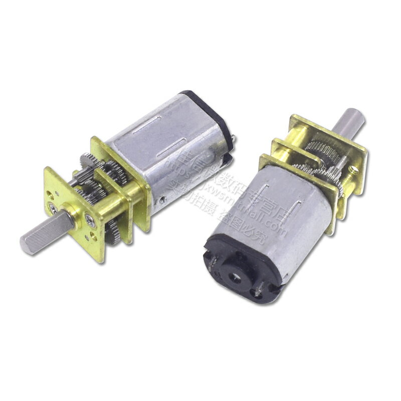 GA12-N20電機減速馬達 微型直流低速減速電機3V6V12V微型齒輪電機 3
