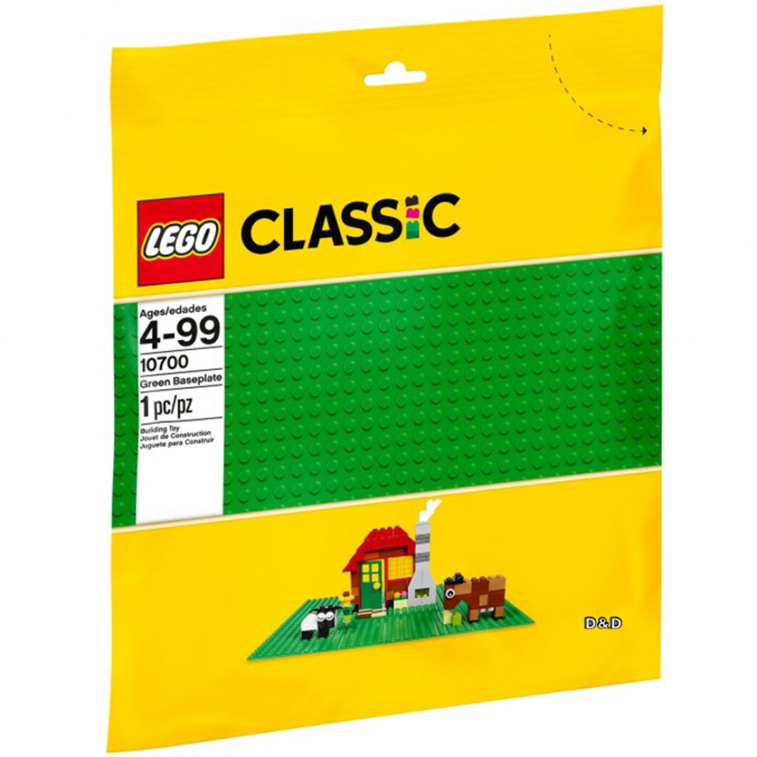 樂高積木LEGO LT10700 Classic 經典基本顆粒系列 - 綠色底板