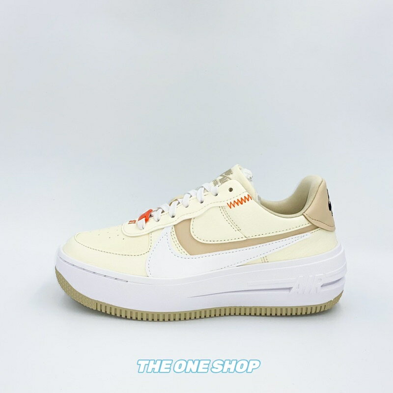 NIKE AIR FORCE PLATFORM 厚底增高奶茶色奶油色DZ2755-121 | The One