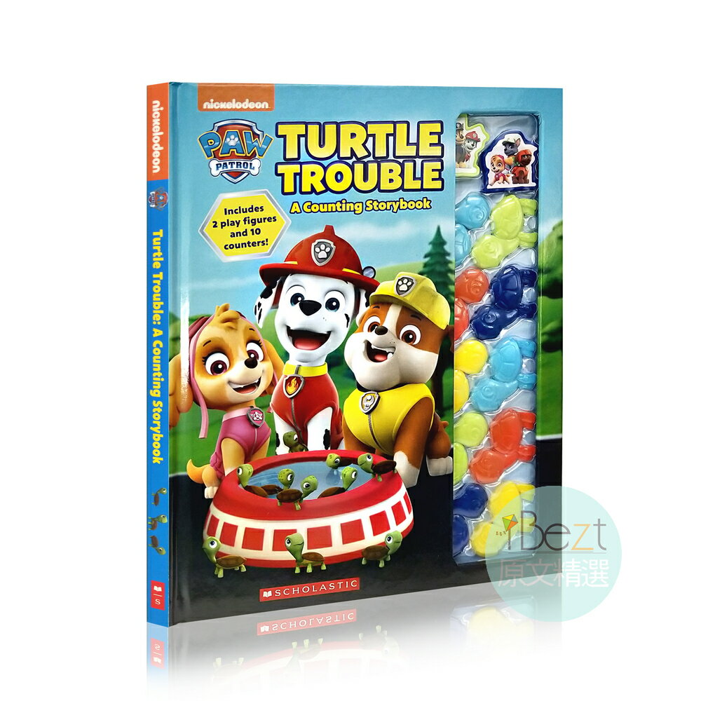 Turtle Trouble Counting Storybook | 汪汪隊 | 數學 | 教具 | 數數 | 烏龜 |