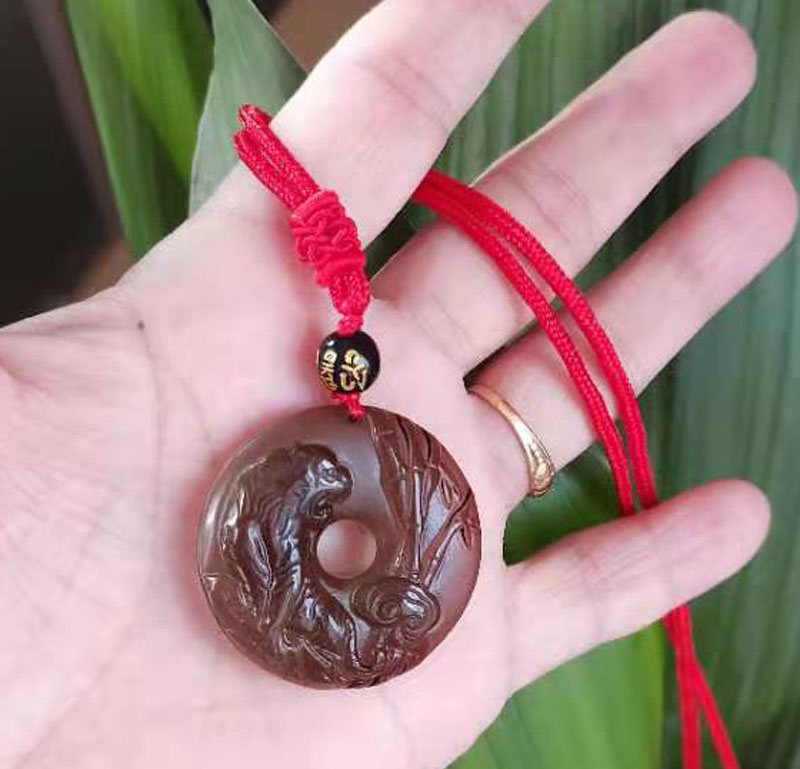 年易明 居屬馬吉祥物虎虎納貴吊墜生肖馬除災辟邪鑰匙扣 7