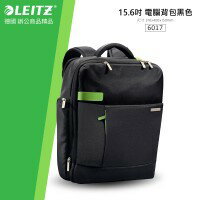 德國 LEITZ 多功能收納商務包 6017 15.6吋電腦背包-L 黑/個 旅行包 電腦包 筆電包 辦公包 公事包