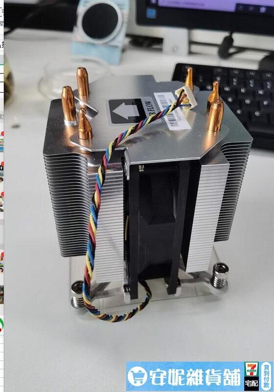 【批發採購】三管純銅四線溫控調速C612 LGA2011-3 V3V4 4U 150W