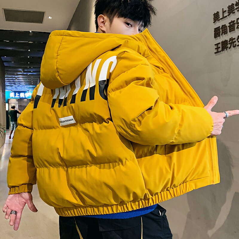 冬季外套男士棉衣麵包服韓版羽絨棉服2021年新款潮牌加厚衣服棉襖