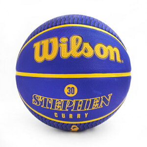 Wilson Nba Curry [WZ4006101] 籃球 7號 球員 耐磨 橡膠 室外 勇士 藍黃