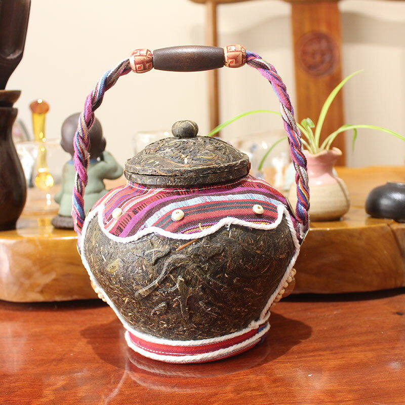 普洱茶工藝品茶雕擺件工藝茶客廳裝飾品茶葉罐子立體茶罐茶雕擺件