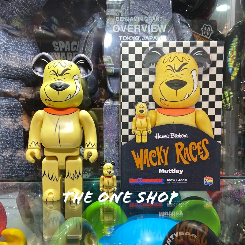 TheOneShop BE@RBRICK WACKY RACES Muttley 瘋狂大賽車賽車狗狗| The 