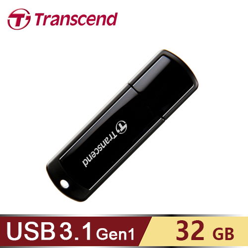 【Transcend 創見】JetFlash 700 32G 隨身碟 黑【三井3C】