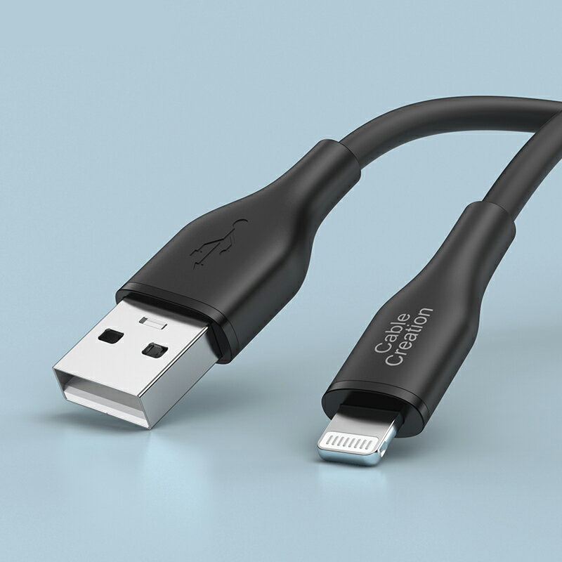 CableCreation USB-A to Lightning iPhone矽膠線 MFi認證 CC1111