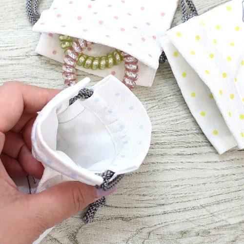 【震撼精品百貨】新娘茉莉兔媽媽_Marron Cream~日本Sanrio三麗鷗 兔媽媽迷你縮口袋 束口袋*84337 1