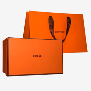 【禮盒】愛瑪仕禮盒 (阿拉比卡咖啡豆半磅+濾掛式咖啡 8入)