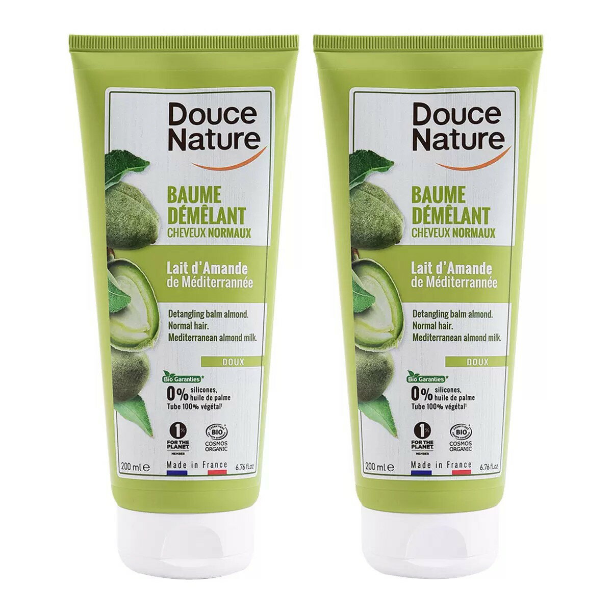 【10%點數回饋】Douce Nature 杏仁奶修護潤髮乳 200毫升 X 2入