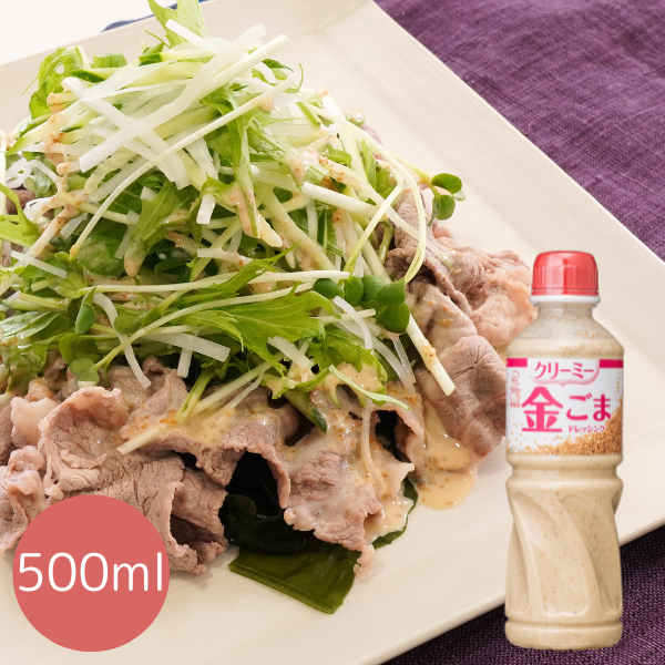 【江戶物語】KENKO 醇厚焙煎芝麻醬 500ml 金胡麻調味料 日本製 沾麵醬 配醬 麵醬 拌麵用醬 日本進口