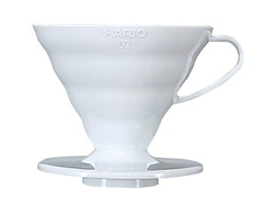 金時代書香咖啡 ​​​​​​​HARIO V60 02 樹脂濾杯 白色 2-4杯 VD-02W