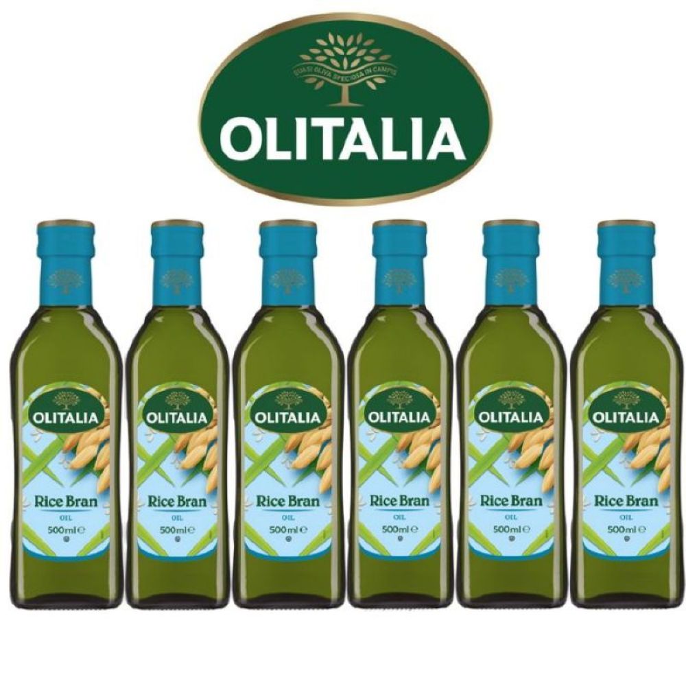 Olitalia奧利塔玄米油禮盒組500mlx6瓶