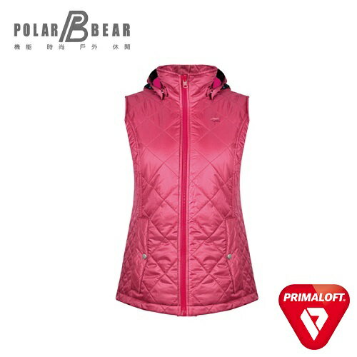 【POLAR BEAR】女3M Thinsulate科技羽絨保暖背心-17V04