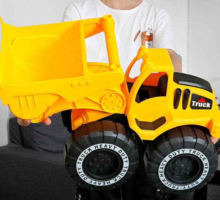 挖掘機玩具 挖掘機組合套裝超大模擬工程車玩具兒童挖沙工具女男孩