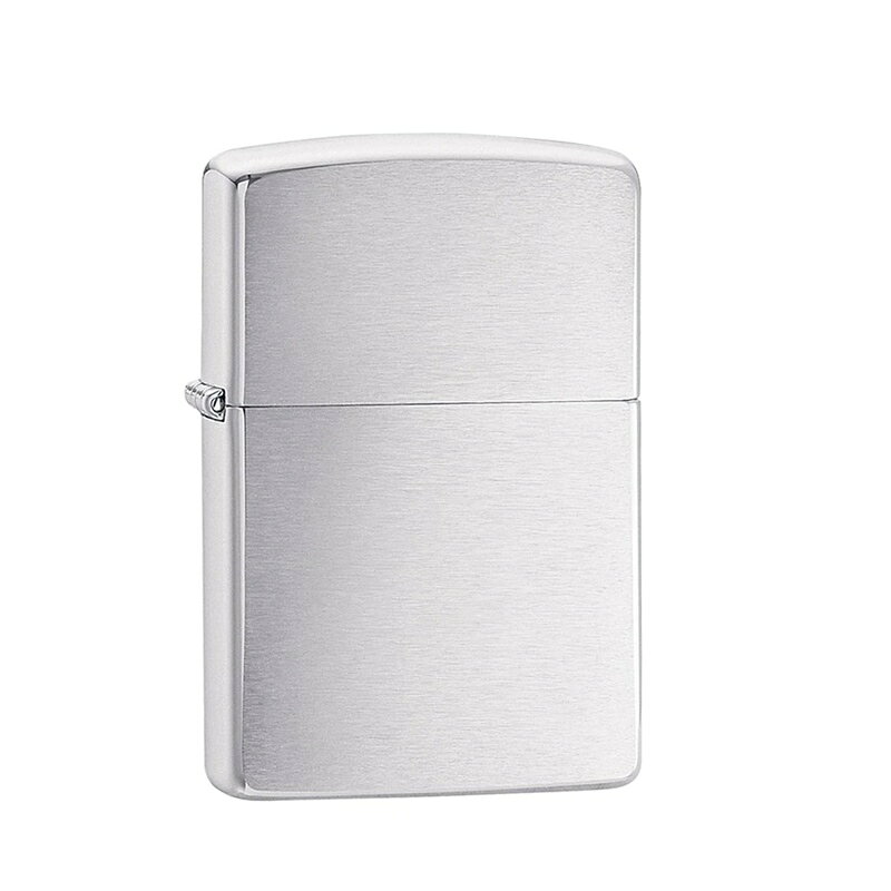 ├登山樂┤美國 Zippo Classic Brushed Chrome 防風打火機 沙子-拉絲鍍鉻 # 200