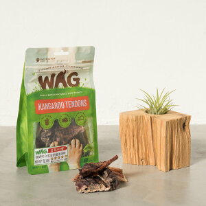 WAG 天然澳 | 袋鼠肌腱 | 耐咬堅韌 狗零食 澳洲 純肉