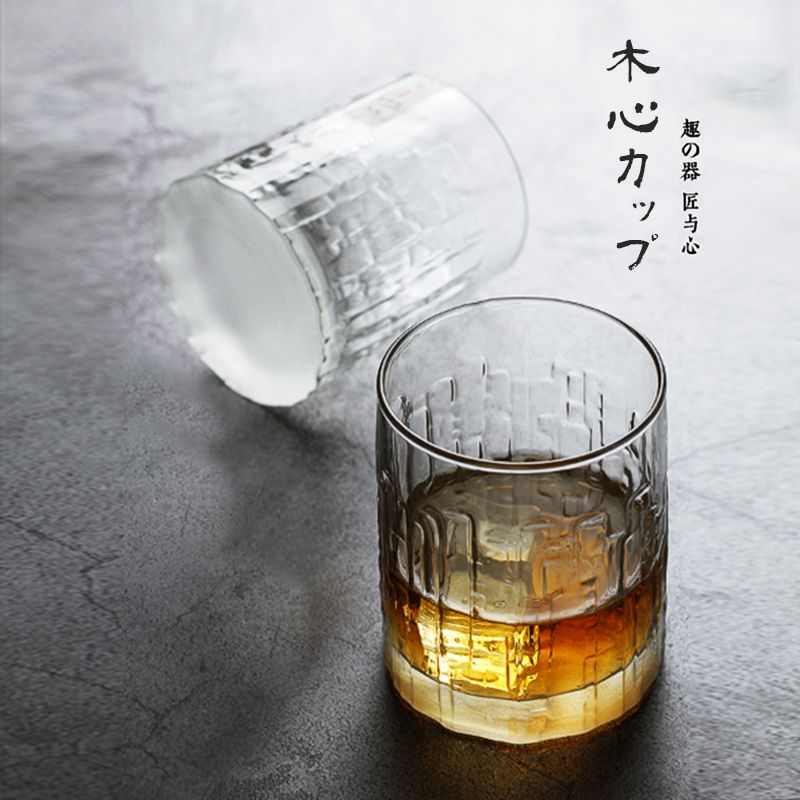 免運 可開票 杯子 馬克杯 咖啡杯 威士忌杯 玻璃杯 酒杯 限定新款日式威士忌酒杯日本ins風收藏手作X