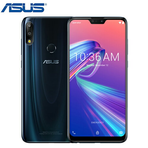 ASUS Max Pro M2 ZB631KL手機4GB/128GB-藍【愛買】