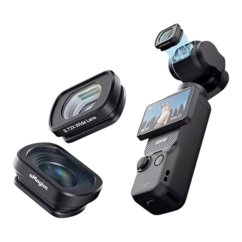 【中壢NOVA-水世界】aMagisn 阿邁 DJI OSMO Pocket 3 濾鏡 微距鏡頭 近拍 近攝鏡