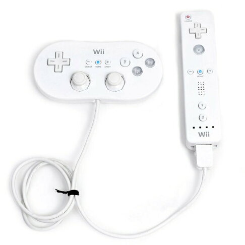 【御玩家】Wii 白色 傳統控制器 手把 搖桿 控制器 Classic Controller Wii U 台灣公司貨 1