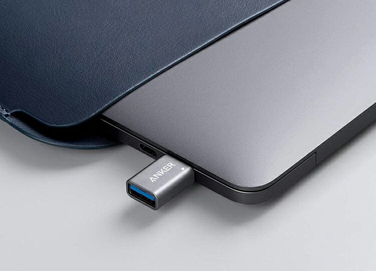 耀您館★美國Anker USB-C to USB 3.0轉接頭即Type-C轉USB轉接器B87310A1(2入)適Apple蘋果Mac電腦iPad平板Macbook筆電【全館299超取免運】【APP下單點數4倍送】 3