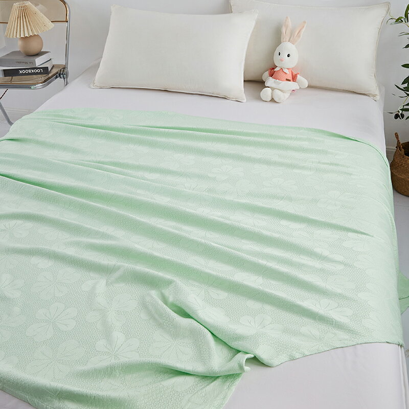 竹纖維毛巾被夏季雙人薄款夏涼被兒童單人沙發午休毯夏天蓋毯床單