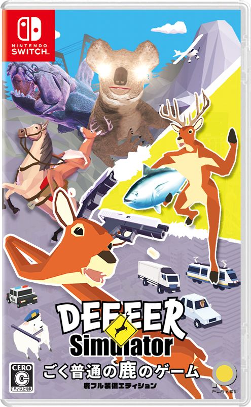 預購中 11月25日發售 中文版 [保護級] NS 非常普通的鹿 DEEEER Simulator