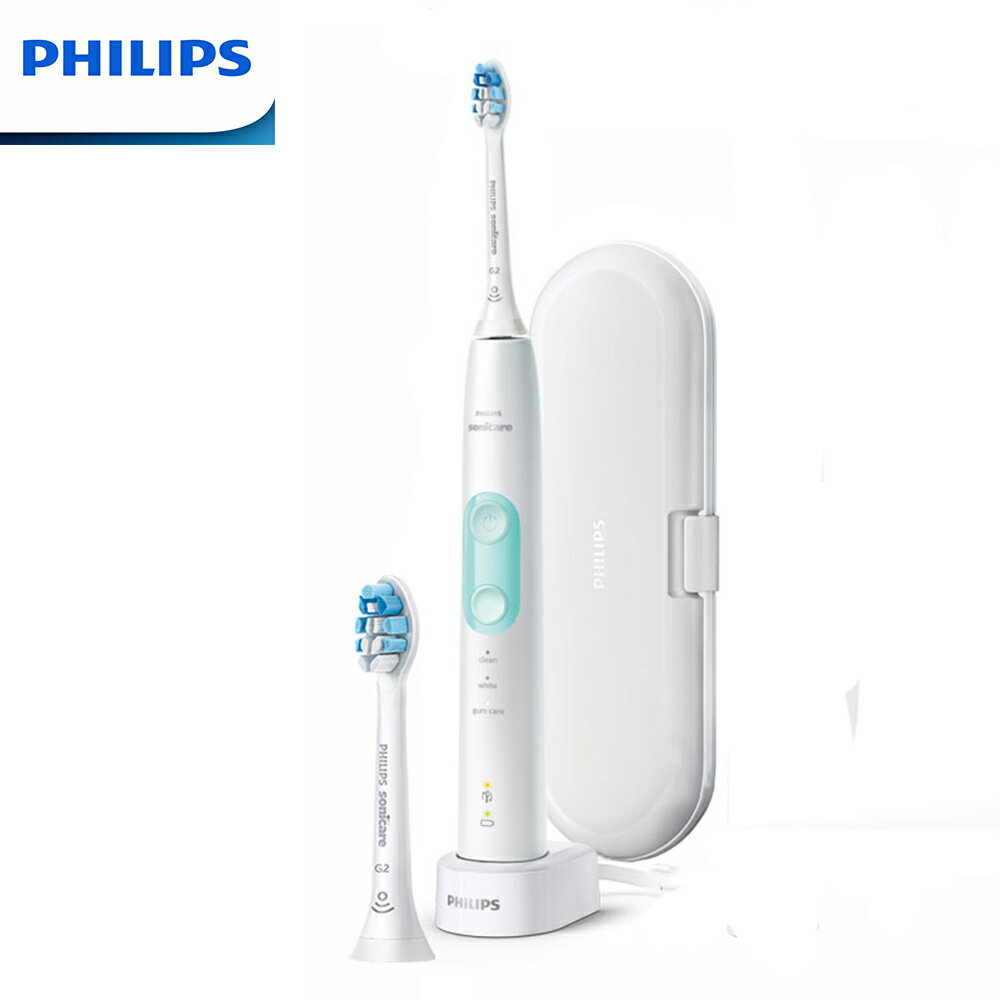 【贈智能牙齦護理刷頭 總計4+2=6個刷頭】PHILIPS HX6857 飛利浦音波智能護齦電動牙刷 2