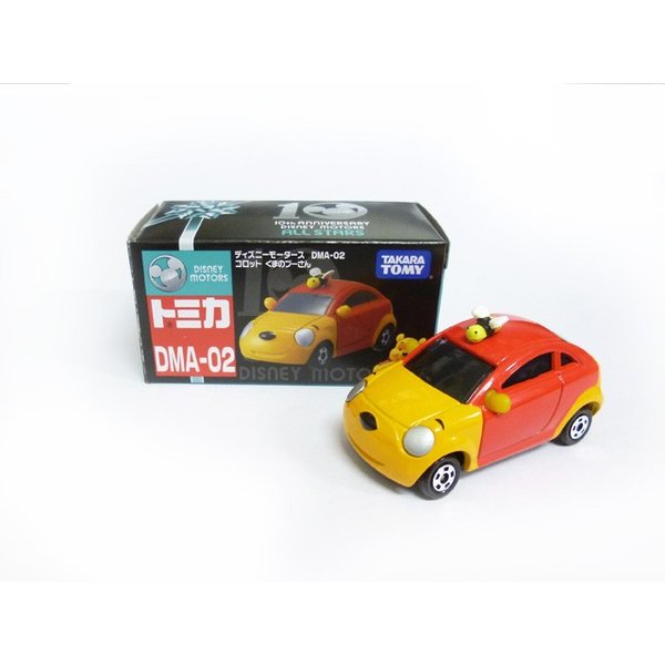 大賀屋 日貨 維尼 多美小汽車 DM10 tomica 多美 小熊維尼 POOH 迪士尼 Disney 正版 L00010854