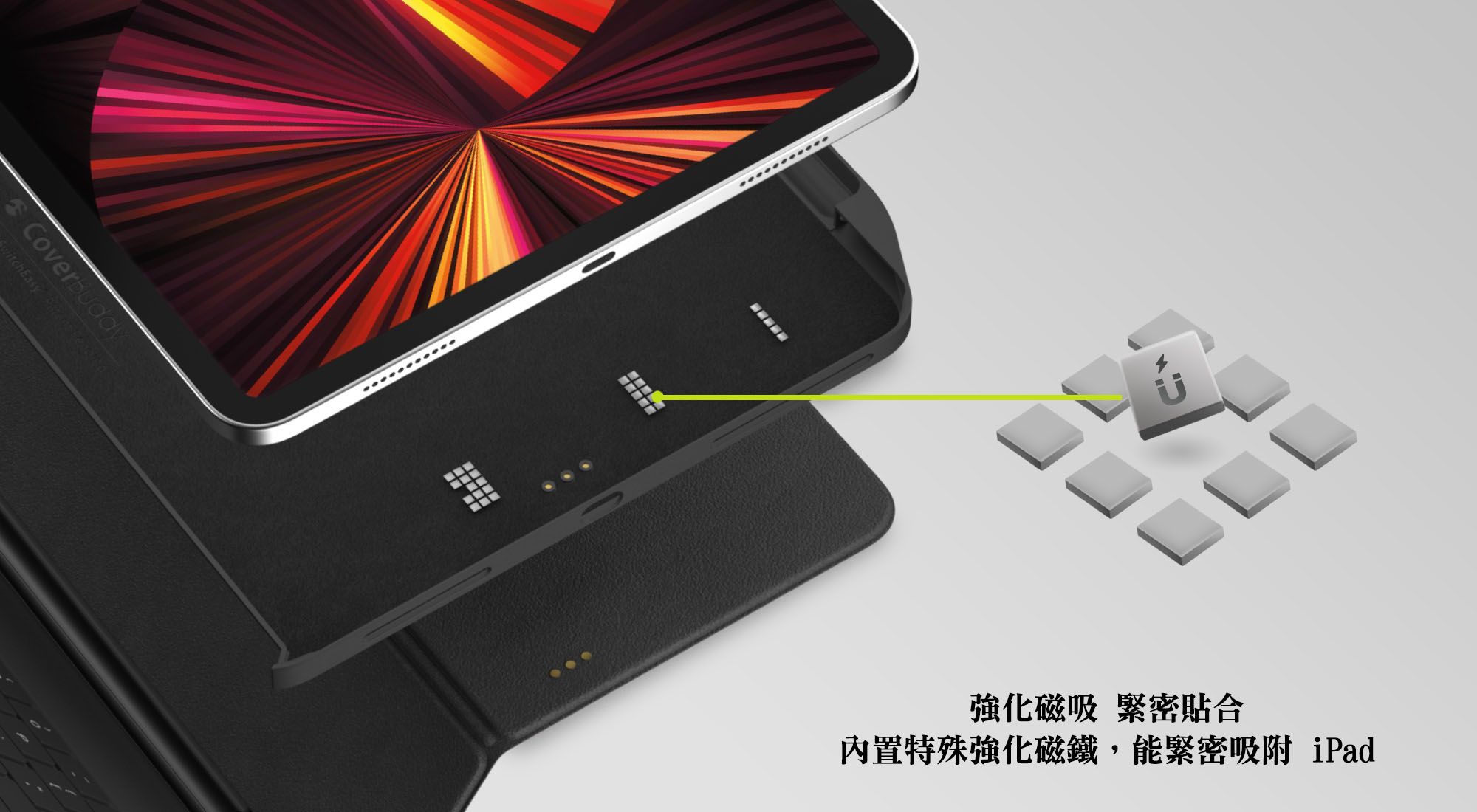 SwitchEasy 磁吸 平板保護殼 保護套 皮套 iPad Pro 11吋 12.9吋 2021年 4
