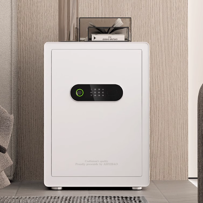 保險櫃指紋密碼家用小型智慧wifi遠端提示保險箱防盜全鋼床頭衣櫃夾萬酒店保管箱迷妳隱形辦公自動開門