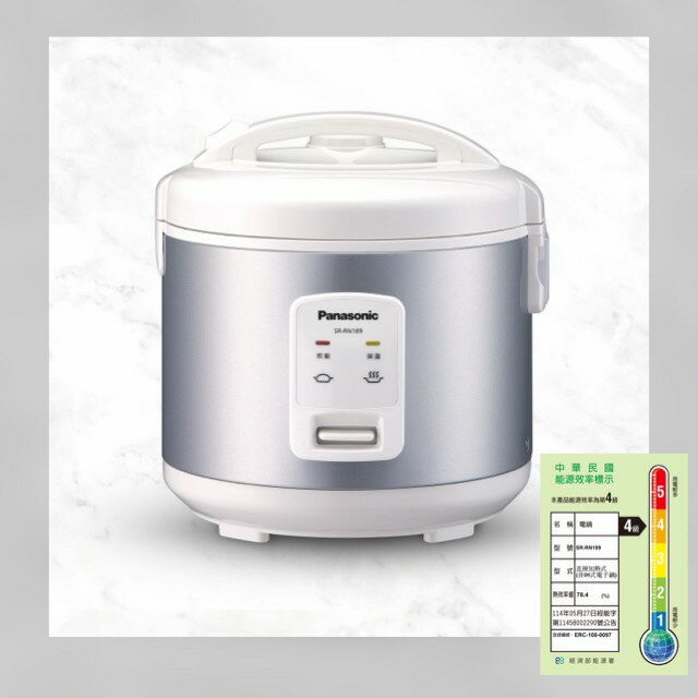 【過年照常出貨 附發票】Panasonic 國際牌 10人份機械式電子鍋 SR-RN189 電子鍋 飯鍋