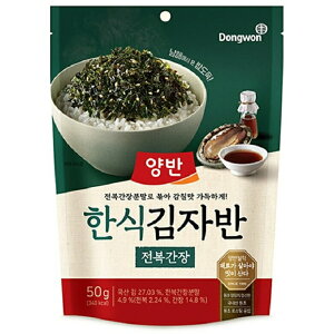 東遠 韓式海苔酥 50g/包(鮑魚醬油(效期:2024/05/23)) [大買家]