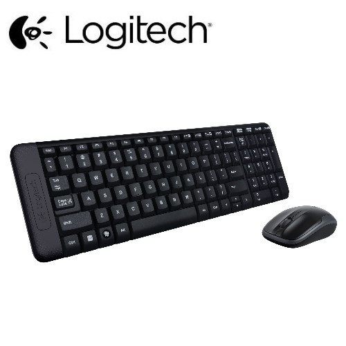 羅技 Logitech MK220 無線鍵盤滑鼠組-富廉網