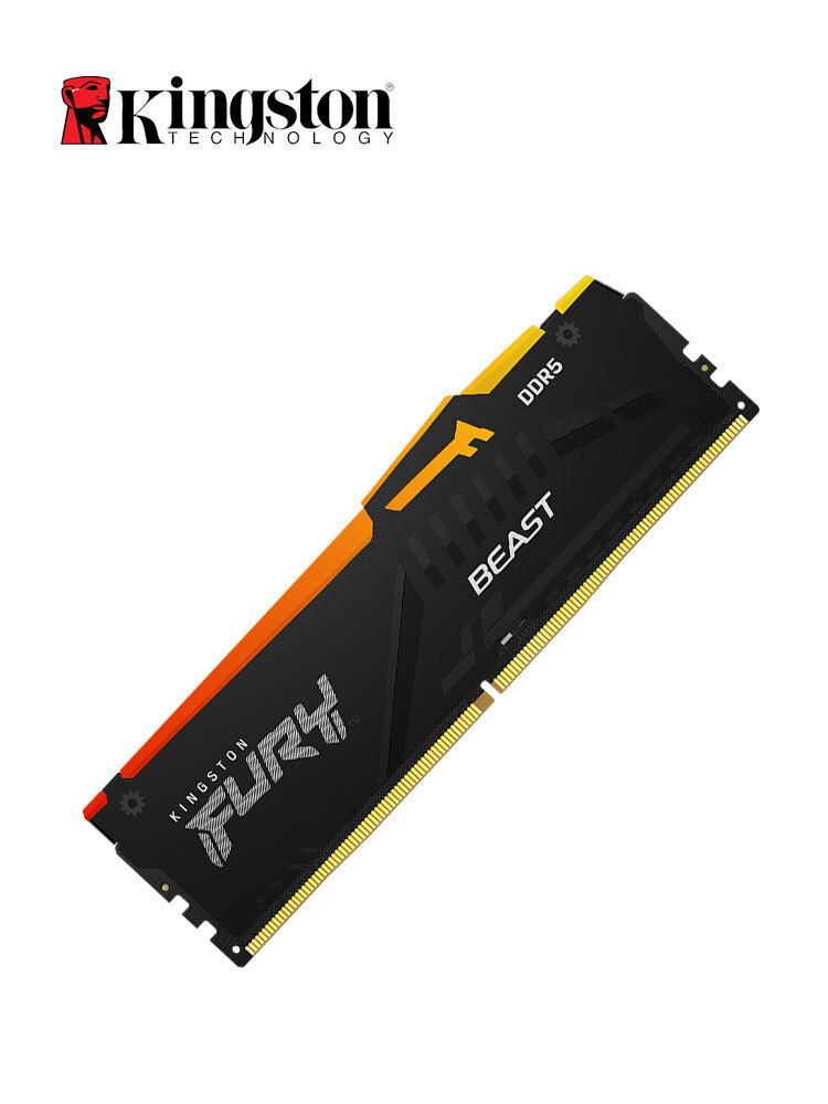 金士頓駭客神條ddr5 5200/6000/ 16G/32G/64臺式機超頻電競內存條【北歐居家生活】
