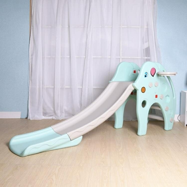 溜滑梯室內大象滑滑梯寶寶周歲禮物兒童家庭塑料組合玩具加大加厚