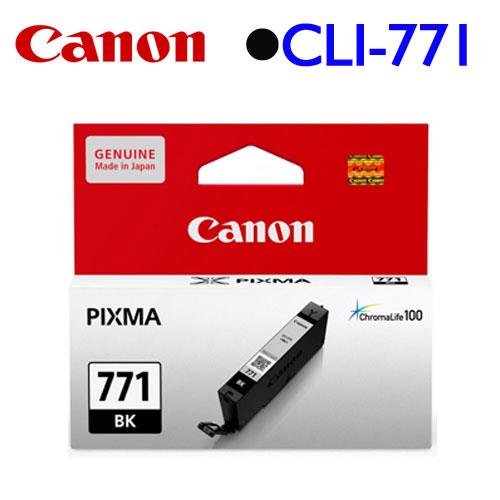 Canon CLI-771BK 原廠墨水匣 (相片黑)
