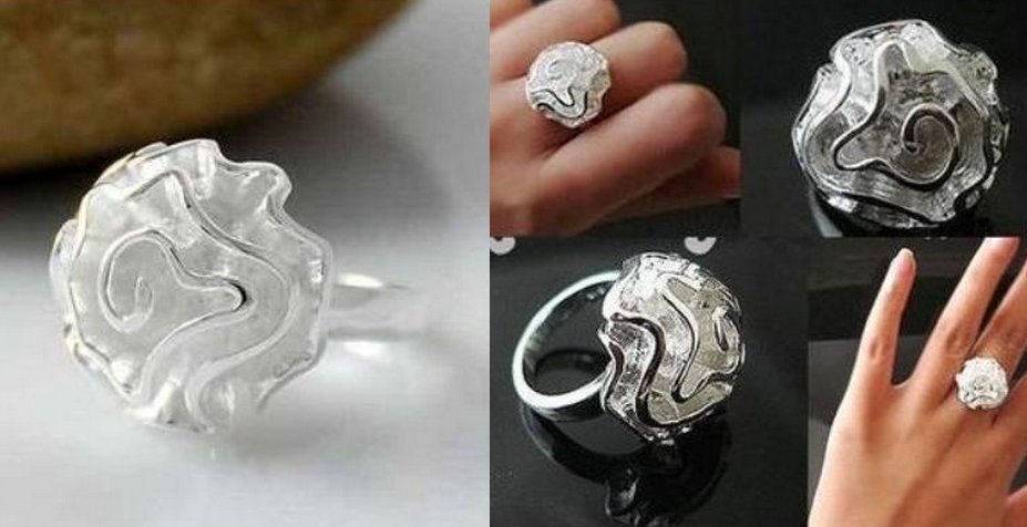 <br/><br/>  簡單 低價 小白玫瑰 戒指 女 花戒指 女 戒指 指環 氣質 戒指<br/><br/>