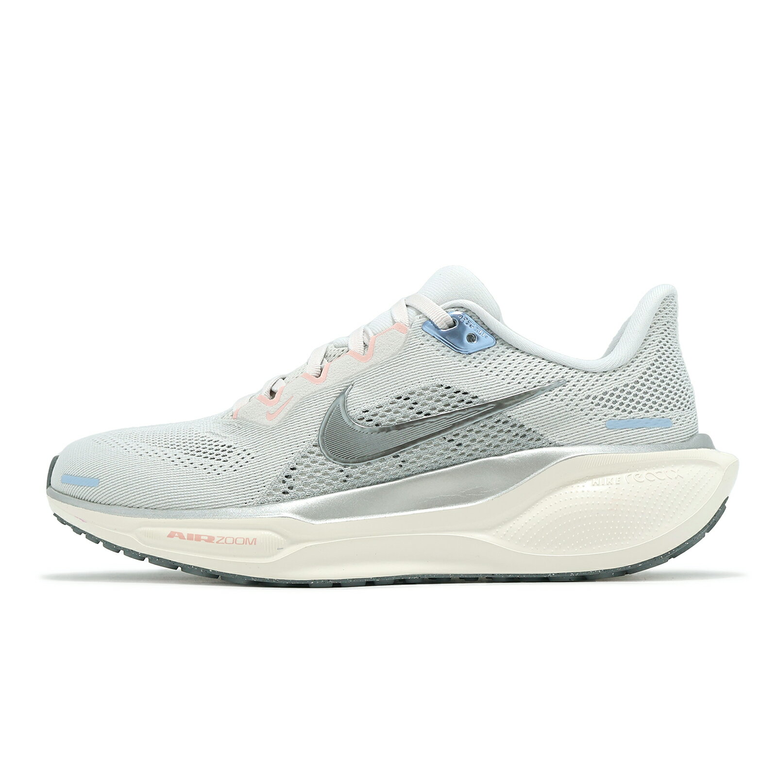 Nike 慢跑鞋 Wmns Air Zoom Pegasus 41 女鞋 灰 藍 小飛馬 氣墊 緩震 運動鞋 FD2723-007