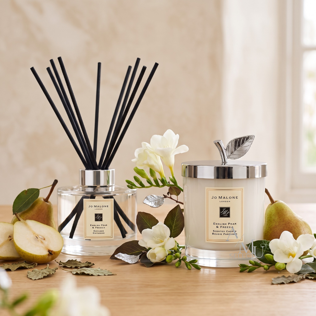 【Jo Malone】英國梨限定禮盒 英國梨與小蒼蘭擴香+蠟燭 祖馬龍｜換季推薦⚡專櫃 品牌保養 夏季彩妝 品牌香氛｜APP下單點數最高16%回饋