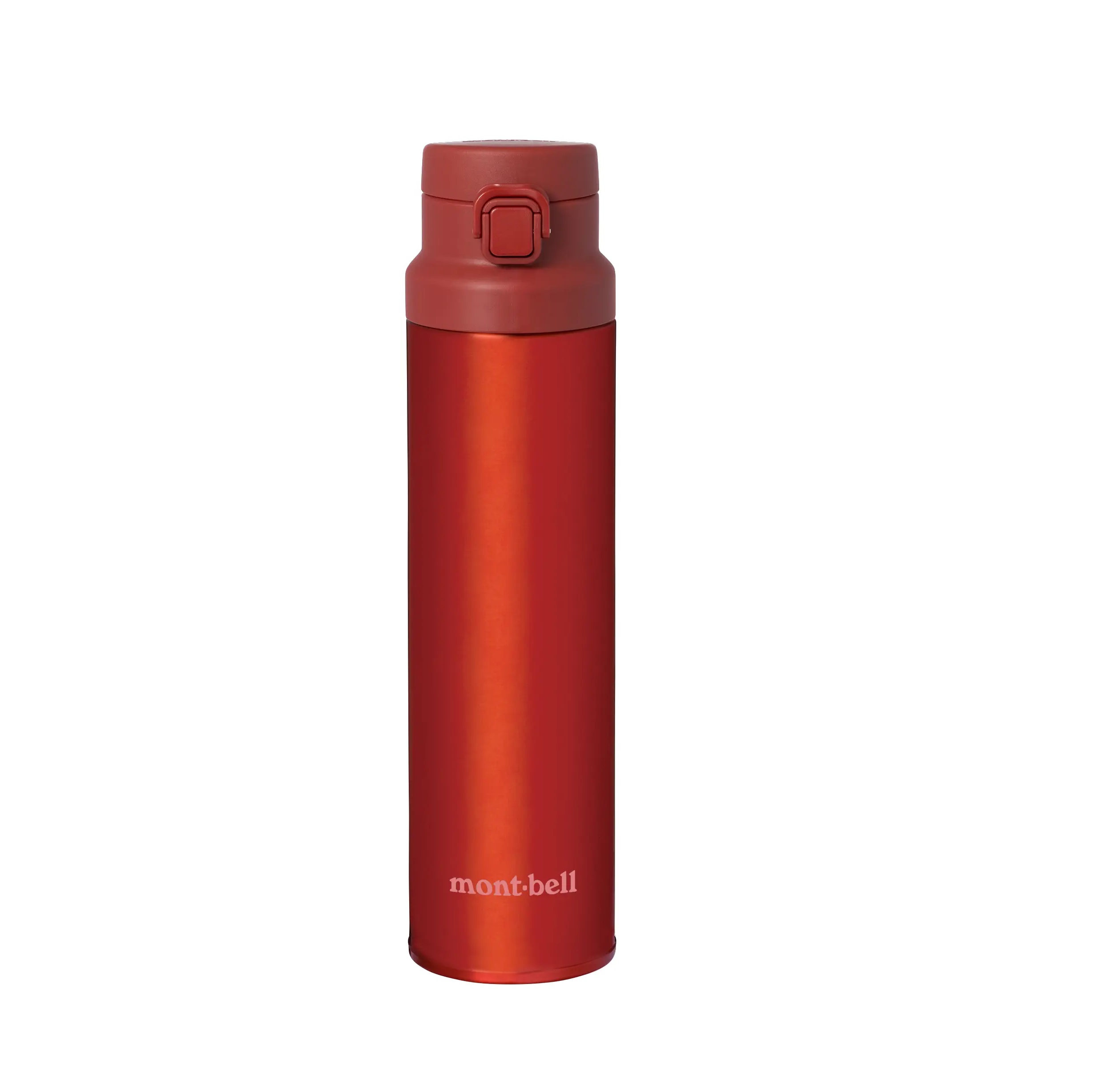 【【蘋果戶外】】mont-bell 1134261【0.9L】Alpine Thermo Bottle 彈開式雙層不鏽鋼登山保溫瓶 保溫杯 水壺 隨身杯 SUS304+SUS316不鏽鋼 900ml 紅 灰 銀