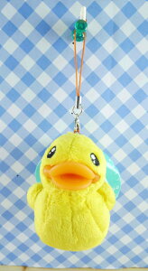【震撼精品百貨】B.Duck 黃色小鴨 手機吊飾-耳機防塵塞-全身造型 震撼日式精品百貨