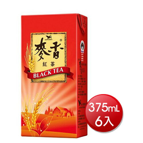 統一 麥香紅茶(375ml*6入) [大買家]