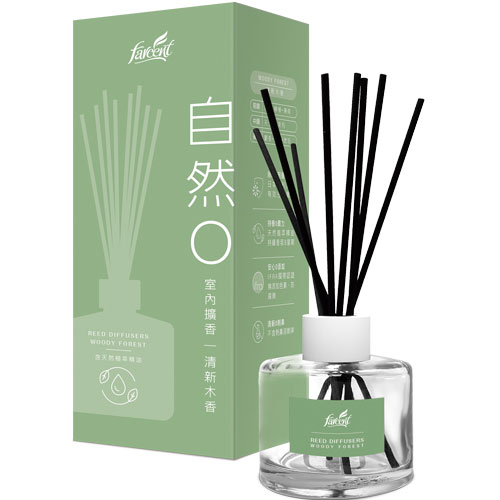 花仙子 自然0室內擴香 清新木香 90ml