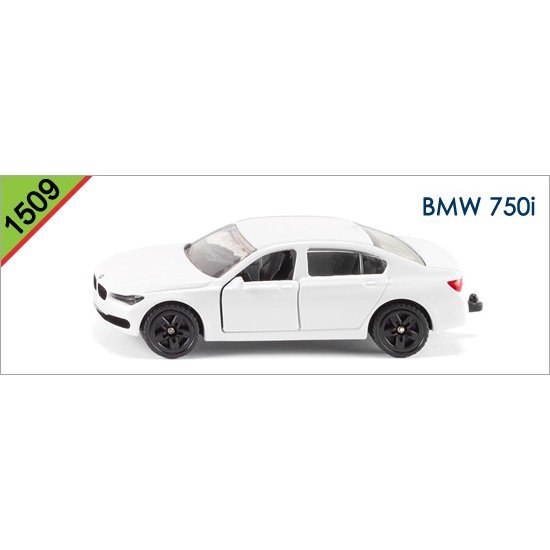 大賀屋 日貨 白 SIKU 寶馬 750i 火柴盒 汽車 玩具 TAKARA TOMY 車子 正版 L00010963