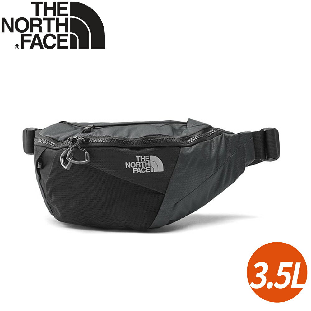 【The North Face 3.5L 腰包《瀝灰/黑》】3S7Z/腰包/側揹包/鞋揹包/小包